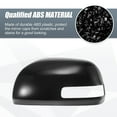 thumbnail image 4 of Rear View Left Driver Side Mirror Cover Cap Replacement Black for Toyota RAV4 2009-2013 Mirror Covers, 4 of 6