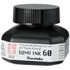 Kuretake Zig Cartoonist Ink, 60ml, Sumi Black Ink