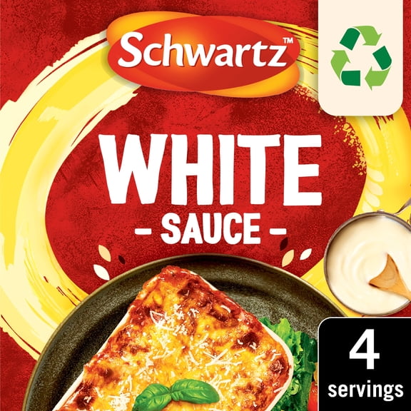 Schwartz Savoury White Sauce 25G, Imported from Britain