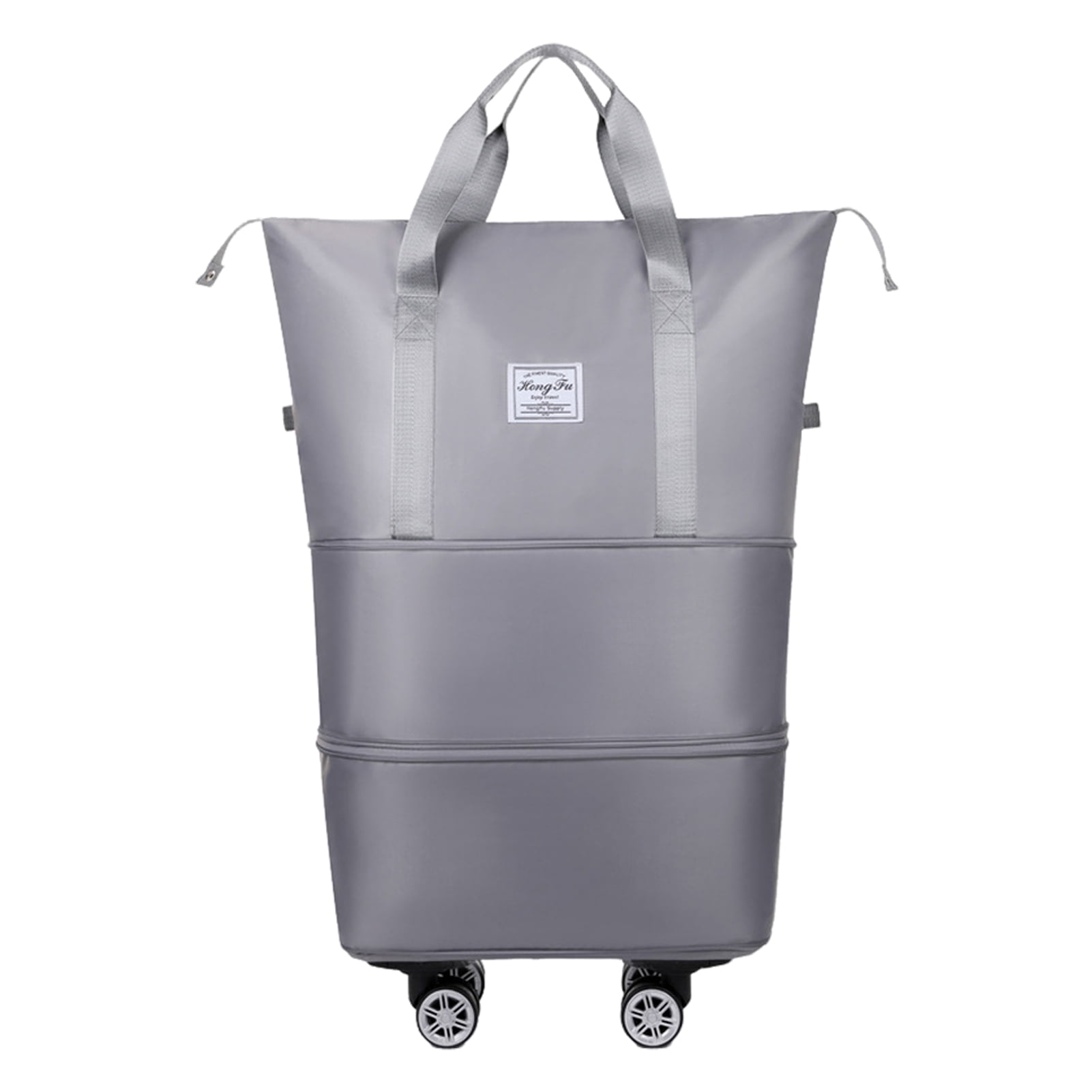 Callipe Duffel Bag Suitcase Expandable Design Waterproof Tear-Resistant Multiple Compartments Large Capacity Versatile Luggage Bag with Wheels