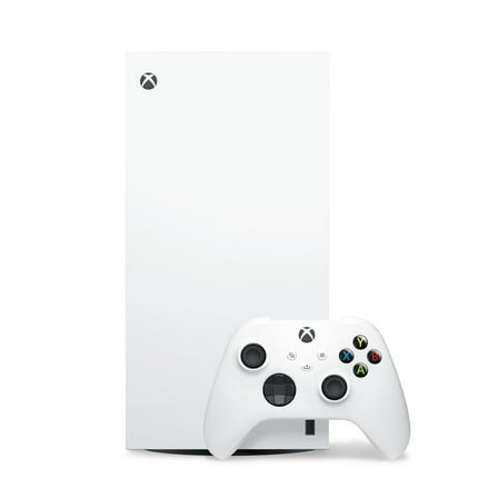 Xbox Series X - All Digital Gaming Console - 1TB SSD - Includes Xbox Wireless Controller - 4K Gaming - 120FPS - Robot White