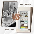 thumbnail image 5 of Fesbos 6-Tier Tall Cupboard Cabinet, 71" White Kitchen Pantry Storage Cabinet, Metal Storage Cabinet with 5 Adjustable Shelves for Home Office, Living Room, Warehouse, 5 of 8