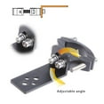 thumbnail image 4 of 2 Pcs Support de Feu de Direction Ensemble de Lampe de Signalisation en Métal Kit de Support de Lampe d'Indicateur de Direction de Moto, 4 of 9