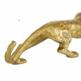 thumbnail image 6 of DecMode 5"W, 5"H Aluminum Contemporary Leopard Sculpture, Gold, 6 of 9