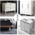 thumbnail image 3 of Ultra Durable Stainless Steel Cabinet Feet, Floor Protection And Easy Installation Enhance Furniture Stability, 3 of 6