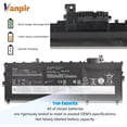 thumbnail image 3 of Batería para Laptop VANPIR 01AV431 11.52V 57Wh para Lenovo X1, 3 of 6