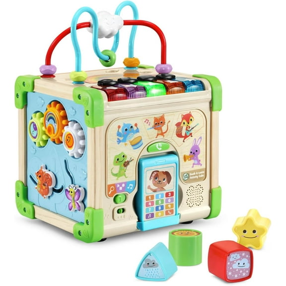 LeapFrog Touch and Learn Wooden Activity Cube Exclusive