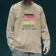 thumbnail image 4 of Camiseta holgada para hombre, nueva camiseta para hombre, sudaderas de cuello redondo, estética, diseño social, poliéster, elasticidad, lujo, 2024, informal, 4 of 4