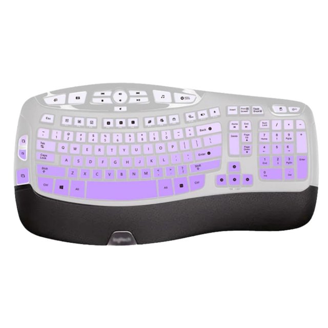 Daily Mix Store Film en Silicone pour Clavier pour-Logitech m K350 Antipoussière et Imperméable