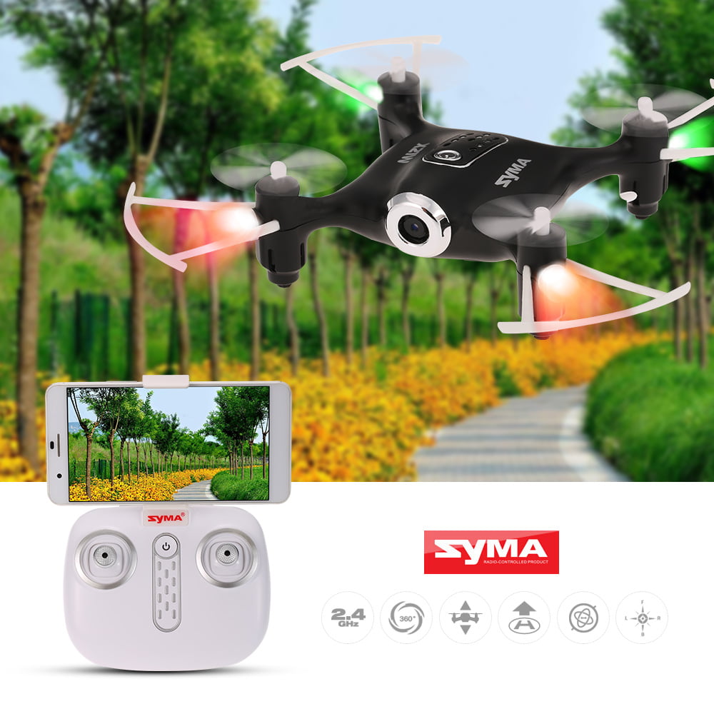 WIFI Camera FPV Pocket Quadcopter Motion Sensing Syma X21W RC Drone APP Control