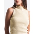 thumbnail image 2 of Blusa básica sin mangas Balam, 0084 (Beige) beige CH Roman Fashion BL-BAL-0084-BEIGE, 2 of 3