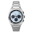 thumbnail image 1 of Fossil Everett Chronograph Stainless Steel Blue Dial Quartz FS6105 Men's Watch, 1 of 1