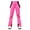 Pink, variant on Women's Pants Fashion Casual Pants For Women Insulated Snowboard Suspenders Snow Ski Bib Trousers