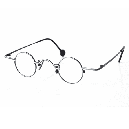 Small Round Metal Eyeglasses Frame 31mm Vintage Retro Punk Nerd Glasses Lightweight Optical Frame for Men Women Unisex