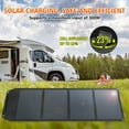 thumbnail image 5 of SAGEPEAK 300 Watt Solar Panel Foldable Solar Charger with Adjustable Kickstands, Portable IP67 Waterproof for Home, RV, Outdoor, Camping, Power Station, off Grid, 5 of 14