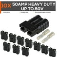 thumbnail image 5 of 10Pcs 50 Amp for Anderson Style Plug Connector 12-24V 6Awg DC Power Tools, 5 of 5