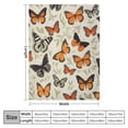 thumbnail image 4 of ARISTURING Butterfly Blanket for Boys Girls, Ultra Soft Butterfly Throw Blanket for Butterfly Lovers, Lightweight Cozy Kids Butterfly Gifts Blanket for Christmas Bed Couch Sofa （Butterfly B）, 4 of 6