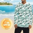 thumbnail image 5 of Wancir Men's Sun Protection Shirts UV SPF UPF 50+ Long Sleeve Rash Guard Fishing Running Quick Dry Lightweight, 5 of 8