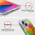 thumbnail image 7 of CoverON Phone Design For Apple iPhone 15 Case, Clear Flexible Soft Rubber Slim TPU Cover, SunFlower, 7 of 7