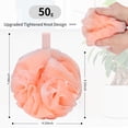 thumbnail image 2 of Carrie Joe Bath Loofah Sponge Back Scrubber Shower Sponge Soft Mesh Exfoliator Pouf Shower Ball Bath Sponges for Women and Men Bath Accessories, 2 of 7