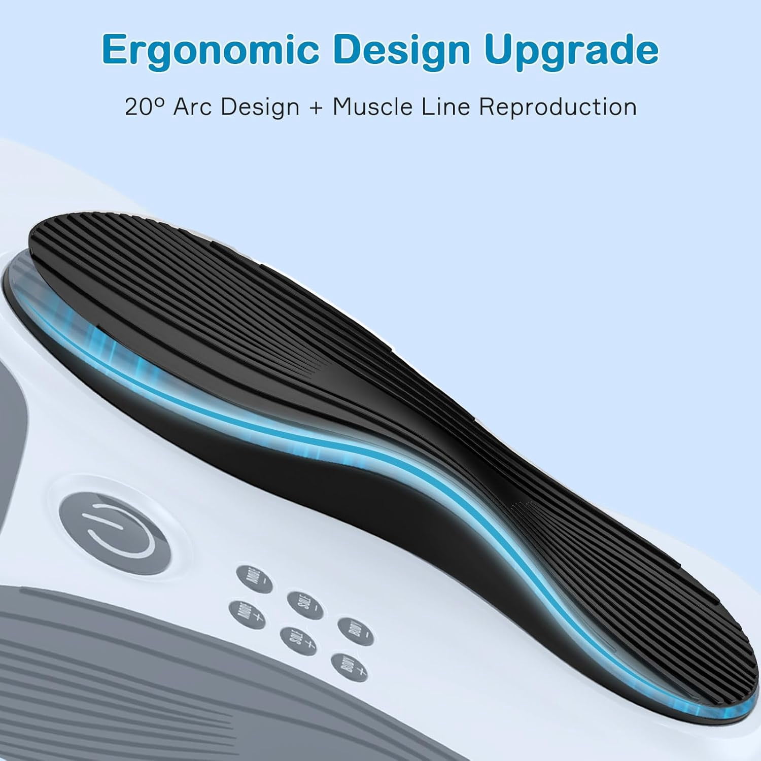 CNV Foot Nerve Muscle Stimulator Pro, TENS & EMS Foot Massager for Neuropathy, Circulation and Body Pain Relief, Electric Feet Legs Blood Circulation Machine, FSA or HSA Eligible