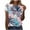14 Multicolor, variant on Fjofpr Summer Clothes for Women T Shirt Fashionable Women's Casual Pullover Printed Short Sleeved Round Neck Top