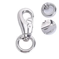 thumbnail image 3 of 102mm Hanging Chair Swivel Hook Snap Swing Hook Hammock Chair Hanging Accessories For Outdoor And Indoor (silver, 300kg Weight Limit), 3 of 3