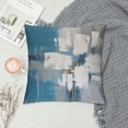 thumbnail image 2 of GOSMITH Set of  Blue and Grey Abstract Art Artwork Pillow Cover Gallery Modern Decorative Throw Pillows Cushion Cover for Bedroom Sofa Living Room, 2 of 5