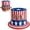 C, variant on Veterans Day Banner Sign Uncle Memorial Day Decor Wire Edge for Veterans Day Gathering Red Easy to Hang for Birthday Party