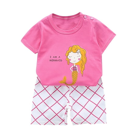 

KI-8jcuD Clothes For Girls 8-10 Clothes Setplaid Print Shortsclothes Set Girls Size 7 Sweatpants For Teen Fall Clothes For Teens Girls 4 Piece Girls New Born Outfit Checke Crop Tops Kids Active Wear