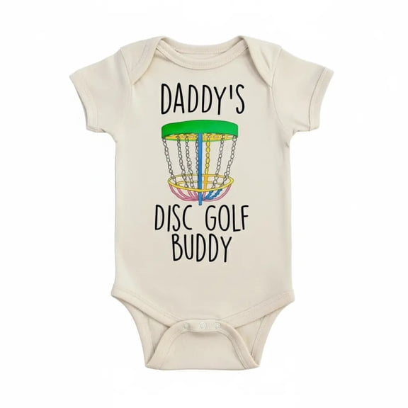 Disc Golf Newborn Gift Baby Bodysuit
