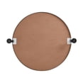 thumbnail image 6 of Elegant Decor Round pivot mirror 24 inch in black, 6 of 9