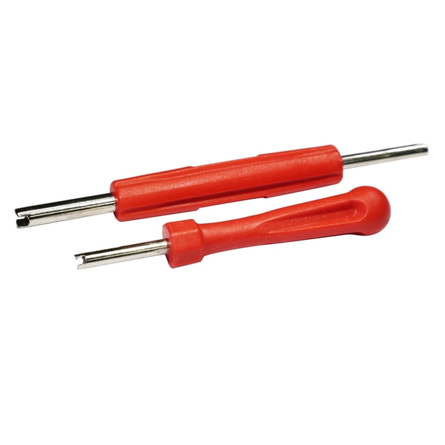 Unique Bargains Ensemble 2 en 1 Valve à Double Tête Unique Outil de Réparation de Pneu