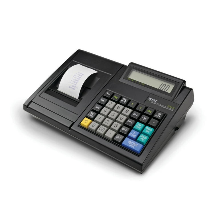 Royal 82175Q 100CX Portable Electronic Cash Register