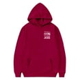thumbnail image 6 of LUOGENLI Boys Hoodies Size 7-8 Sporting Girls Hoodies & Sweatshirts for Winter Casual Wear Round Neck Letter Print Pullover for Kids Ages 2 13 Outdoor and Daily Comfort Red Size 9-10 Years, 6 of 7