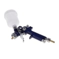 thumbnail image 4 of Aerógrafo H2000 HVLP Baoblaze de alimentación Por gravedad Mini pulverizador de pintura azul, 4 of 8