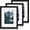 Multicolored, variant on 10x14 Picture Frame Set of 3 - Made of Real Glass and White Wooden Frame, 30 x40 Diamond Frame for Wall or Tabletop Display