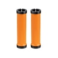 thumbnail image 2 of strola Toys Soft Rubber Bike Grips 22.2mm Ergonomic Handlebar Covers Non-Slip Comfort Replacement for Folding Mountain Bike Orange, 2 of 6