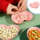 thumbnail image 2 of Pisexur Batería de cocina Platos de corazón de 5.91 pulgadas de ancho x 5.51 pulgadas de largo. Platos de cena impenetrables, aptos para lavavajillas y microondas. Pl para la cocina del hogar, 2 of 6