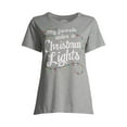 thumbnail image 5 of Holiday Time Women's Christmas T-Shirt, 5 of 6