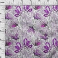 thumbnail image 2 of oneOone Cotton Flex Fuschia Pink Fabric Flower Watercolor Craft Projects Decor Fabric Printed By The Yard 40 Inch Wide, 2 of 4