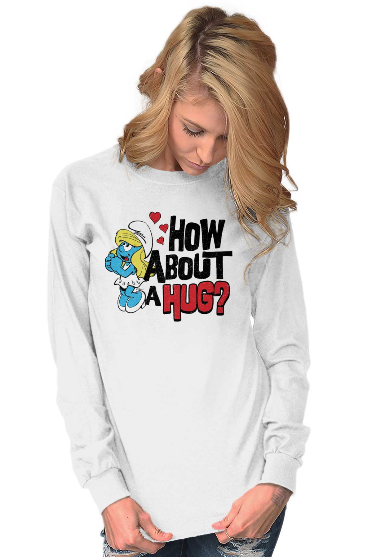 Short Sleeve Pink Smurfette T-Shirt main image 1