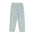 thumbnail image 5 of Daiia Polar Bears And Snowy Winter Women's Sleep Pant with Pockets and Drawstring,Pajama Pants-Medium, 5 of 9