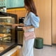 thumbnail image 4 of Bolso rombo bolso mujer bolso bandolera cadena bordado pequeño bolso cuadrado, 4 of 6