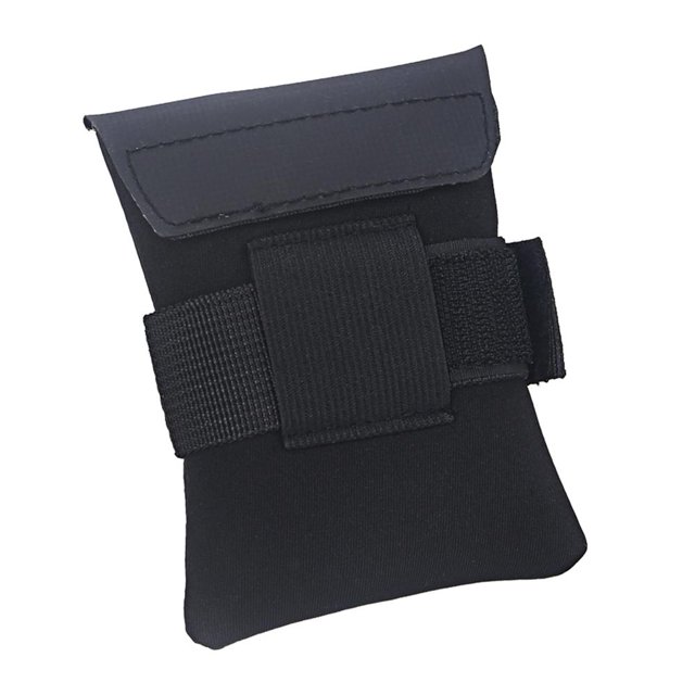 Bolsa de sillín de bicicleta Cojín de asiento de bicicleta plegable Juego de herramientas Bolsa de ciclismo (Negro) Wdftyju Accesorios para bicicletas
