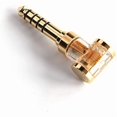 thumbnail image 1 of wonima11 DD ddHiFi DJ44AG 2.5mm Balanced Female to 4.4mm Male Earphone Dongle with 24k Gold Plated Copper Plug, The Upgraded Gold Version of Audio Jack Adapter, 1 of 1