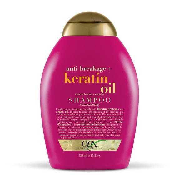 OGX Organix Anti-Breakage Keratin Oil Shampoo, 385ml