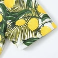 thumbnail image 4 of AJTQTH Hawaiian Shirts for Toddler Boys Kids Summer Beach Cartoon Print Short Sleeve Tshirts Button Down Blouses Tees Tops with Pockets Yellow#03 7 Years, 4 of 6