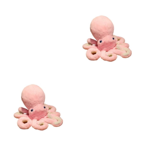 Juguetes de peluche Vogacara pulpo Rosa 30 centimetros 2piezas