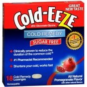 COLD-EEZE Lozenges Natural Pomegranate Sugar Free 18 Each (Pack of 3)